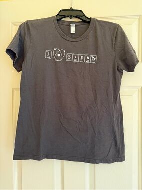 Woot Black Science Graphic Short Sleeve Tee